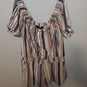 Off the shoulder romper